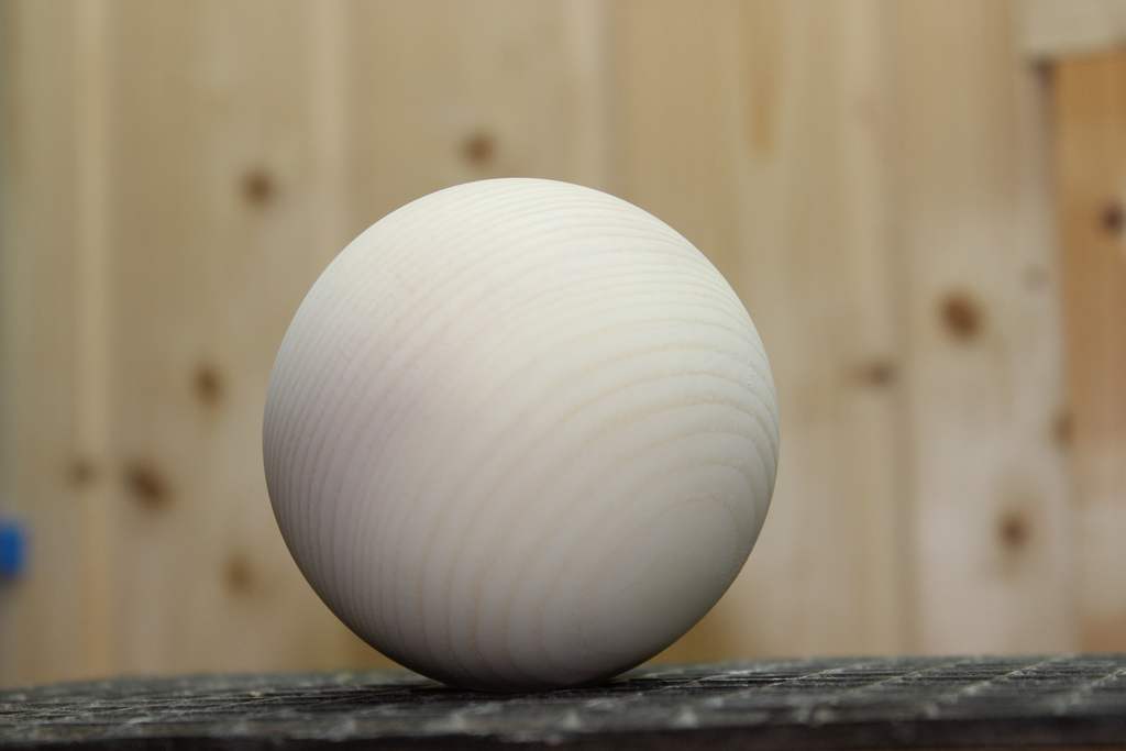 How To Turn A Wooden Sphere Step By, Large Wooden Sphere